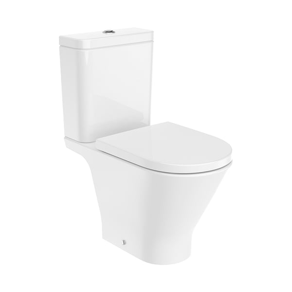 Σετ Λεκάνη The Gap Round A3420N8000 με κάλυμμα soft closing Roca